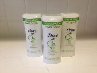 Dove twin pack deodorant