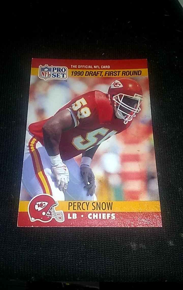 Chiefs football card
