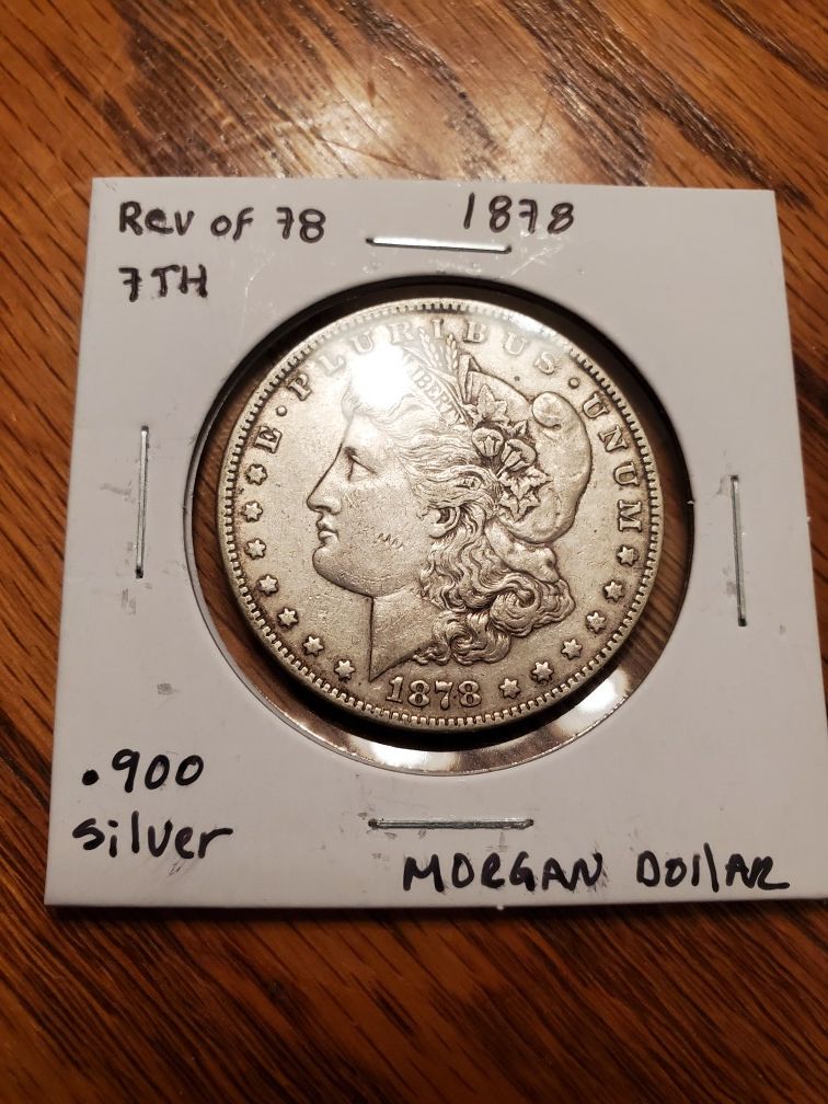 Morgan dollar coins