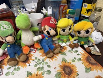 Mario Plushie Bundle