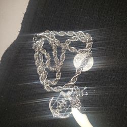 Nice Stainless Steel Rope Necklace 