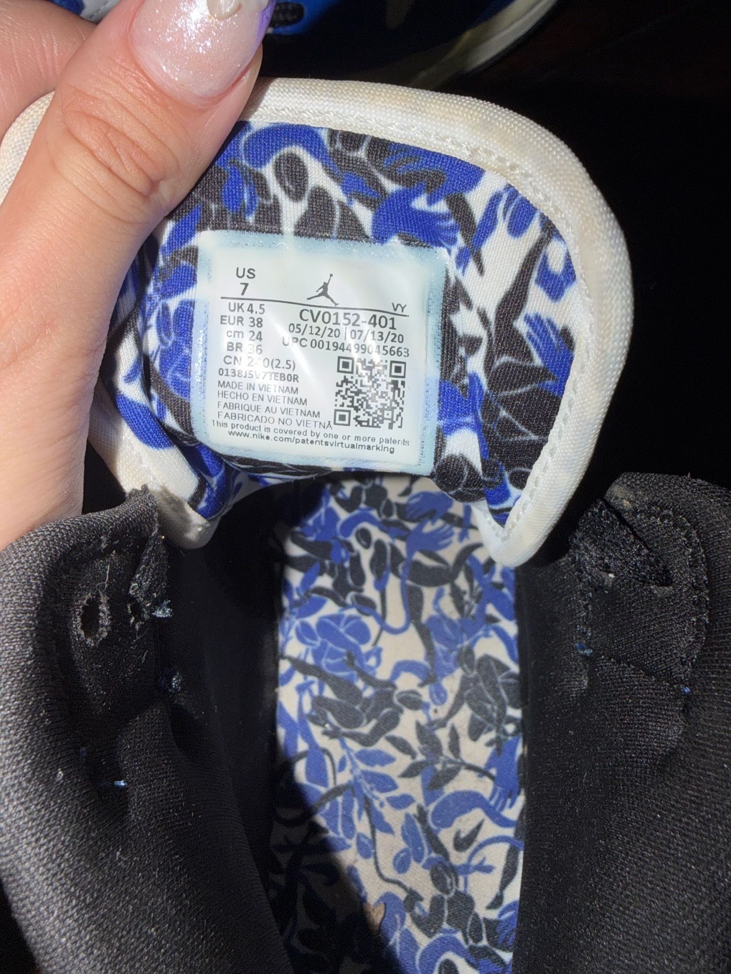 nike air 1 jordan mid sister collab