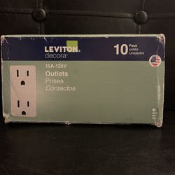 Outlets 10 Pack (square) (for Sale $)15