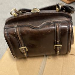 JLG Purselike carrying case! All leather with a hard shell