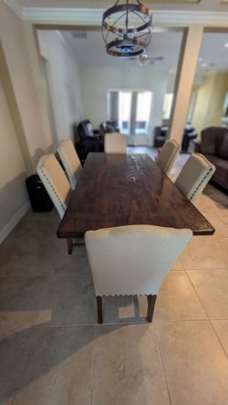 Dining Table 6-8 Set