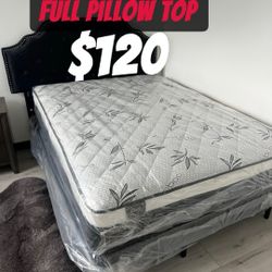 Full Pillow Top Mattress 