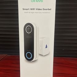 Video Smart Doorbell with Indoor Chime 1080P Wide Angle
