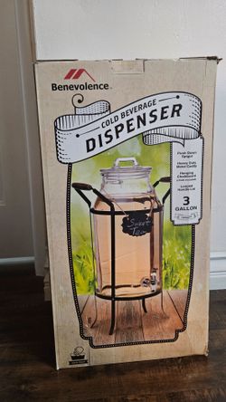 Glass Beverage Dispenser