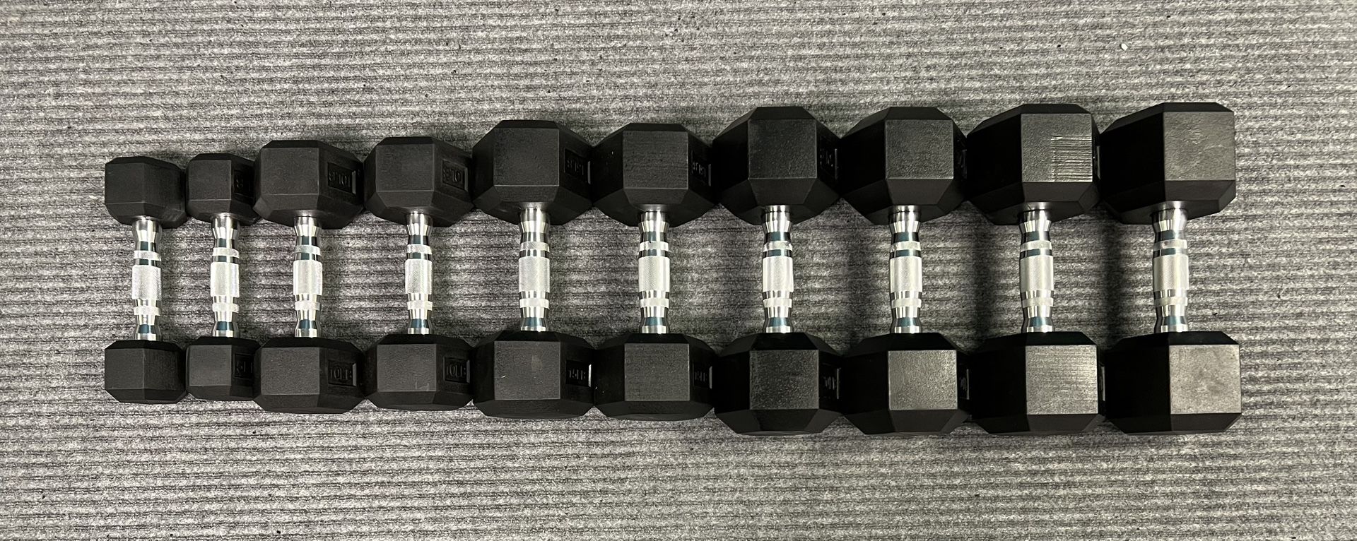 150lb Set Of Dumbbells 5lb to 25lb. Brand New