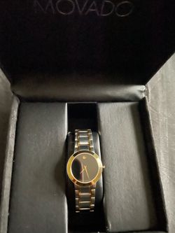 Ladies Movado two-toned watch