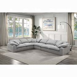Gray Cloud Sofa - Free Delivery ✅ Gray Sectional Sofa - ☁️ Cloud Sofa ☁️