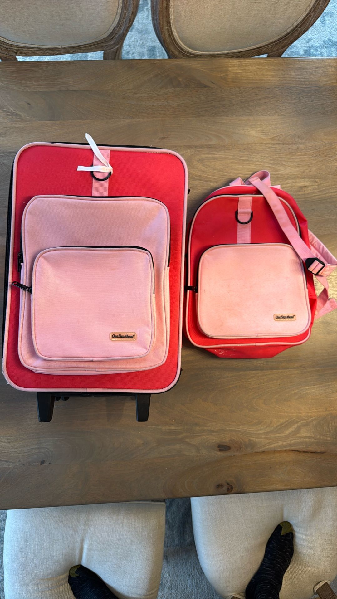 Suitcase And Backpack Set - 2 Available