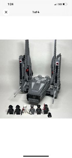 Star Wars Lego Set Ship Darth Vader, Luke Skywalker Jedi, Storm Trooper Han Solo, Princess Leia