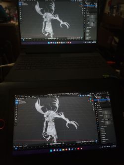 RTX 4050 Gaming Laptop & Visual Art Tablet