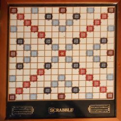 New, No Box,
The Scrabble Luxury Edition is from Winning Solutions