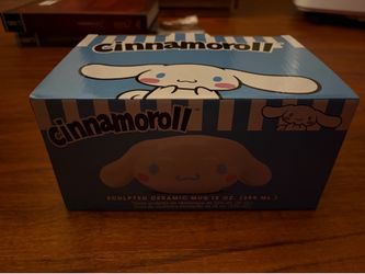 Sanrio Cinnamoroll Sculpted Ceramic Mug 12 oz Cartoon Animation 2024