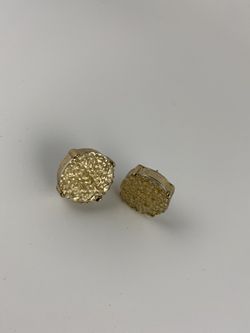 Gold Crystal Earrings