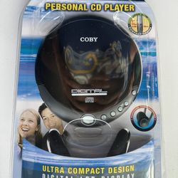 Brand New Coby CD Player With LCD Digital Display 