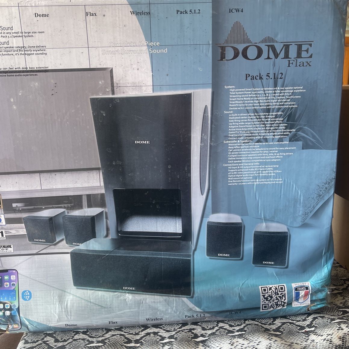 Dome Flax High Powered Smart System 