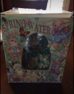 Spring Water Globe - Musical