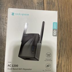 Dual Band Wifi Repeater Rock Space AC 1200