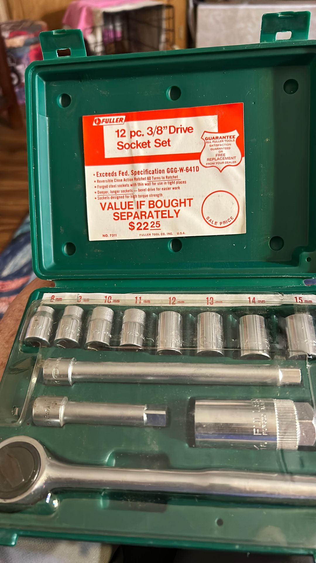 3/8 Metric Socket Set