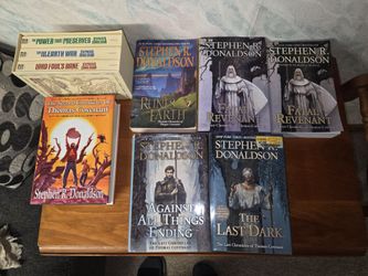 Stephen Donaldson The Chronicles of Thomas Covenant Book Series