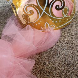 Big Princess Crown Canopy Back Drop