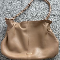 Luxe, pillowy leather Tan Vince Camuto