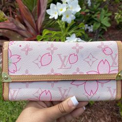 louis vuitton cherry blossom wallet