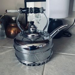 Tea Kettle Kensington Pot With Copper Coils