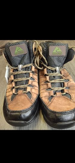 Men's Size 9.5 Ozark Trails Work Boots Hiking Camping Women's Size 11