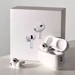 Apple AirPods Pro 2nd Generation with MagSafe Wireless Charging Case - White