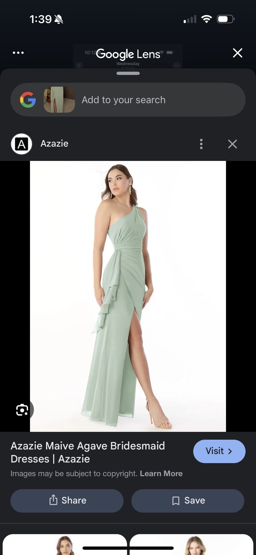 Azazie Bridesmaid dress