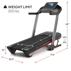 ProForm Pro 2000 Smart Treadmill with 10” HD Touchscreen
