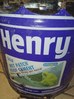 Roof cement