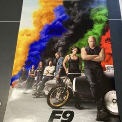 F9 Original Movie Poster