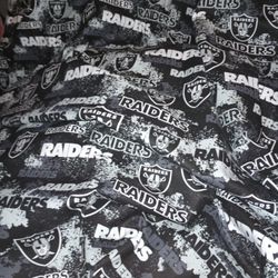 Raiders Football Fabric