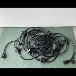 50 Feet Extension Cord With 7 Sockets 16 Gauge