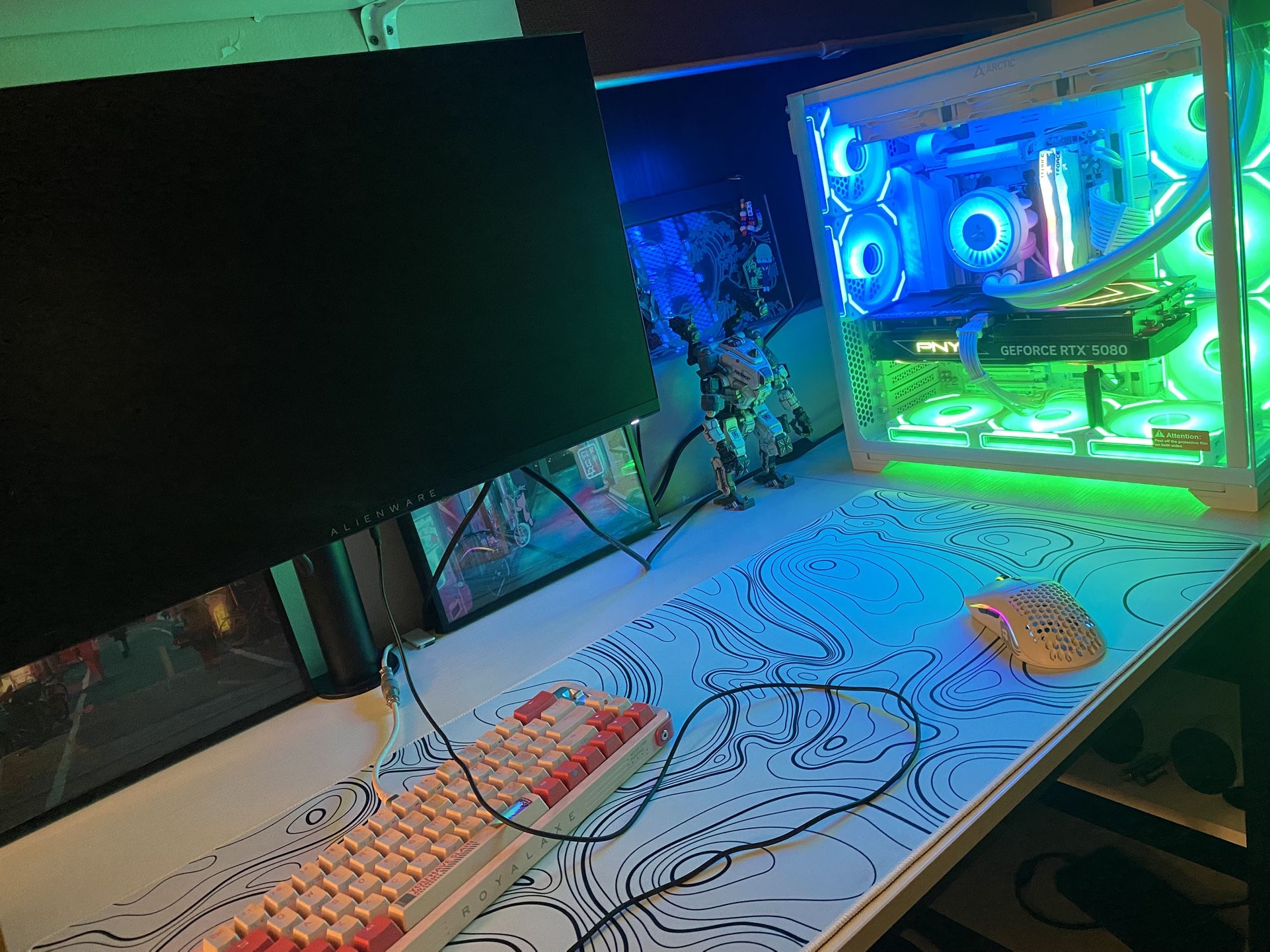 Alienware AW2521HFL 25 IPS FreeSync and G-SYNC compatible gaming Monitor (DisplayPort, HDMI, USB lunar lights