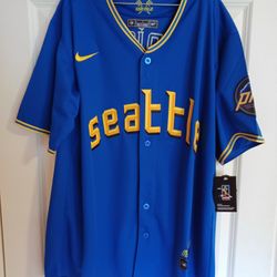 Seattle Mariners Jersey New Adult Size Large