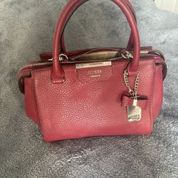 Red GUESS Bag