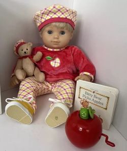 American girl Bitty Baby Apple Retired Set