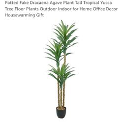 Artificial Tree 4.7FT Faux Agave Plant