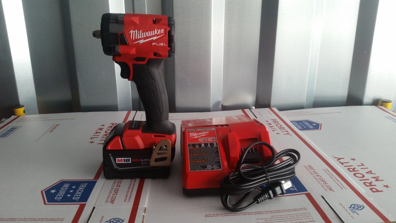 $479+VALUE FREE BATTERY + CHARGER!! MILWAUKEE M18 FUEL 1/2" IMPACT WRENCH!!