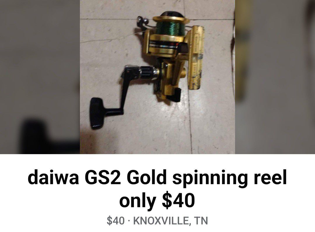 Hawa Gs2 Gold Spinin $30