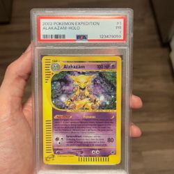 Pokemon: Alakazam Expedition Holo Psa 1 (pop 26)