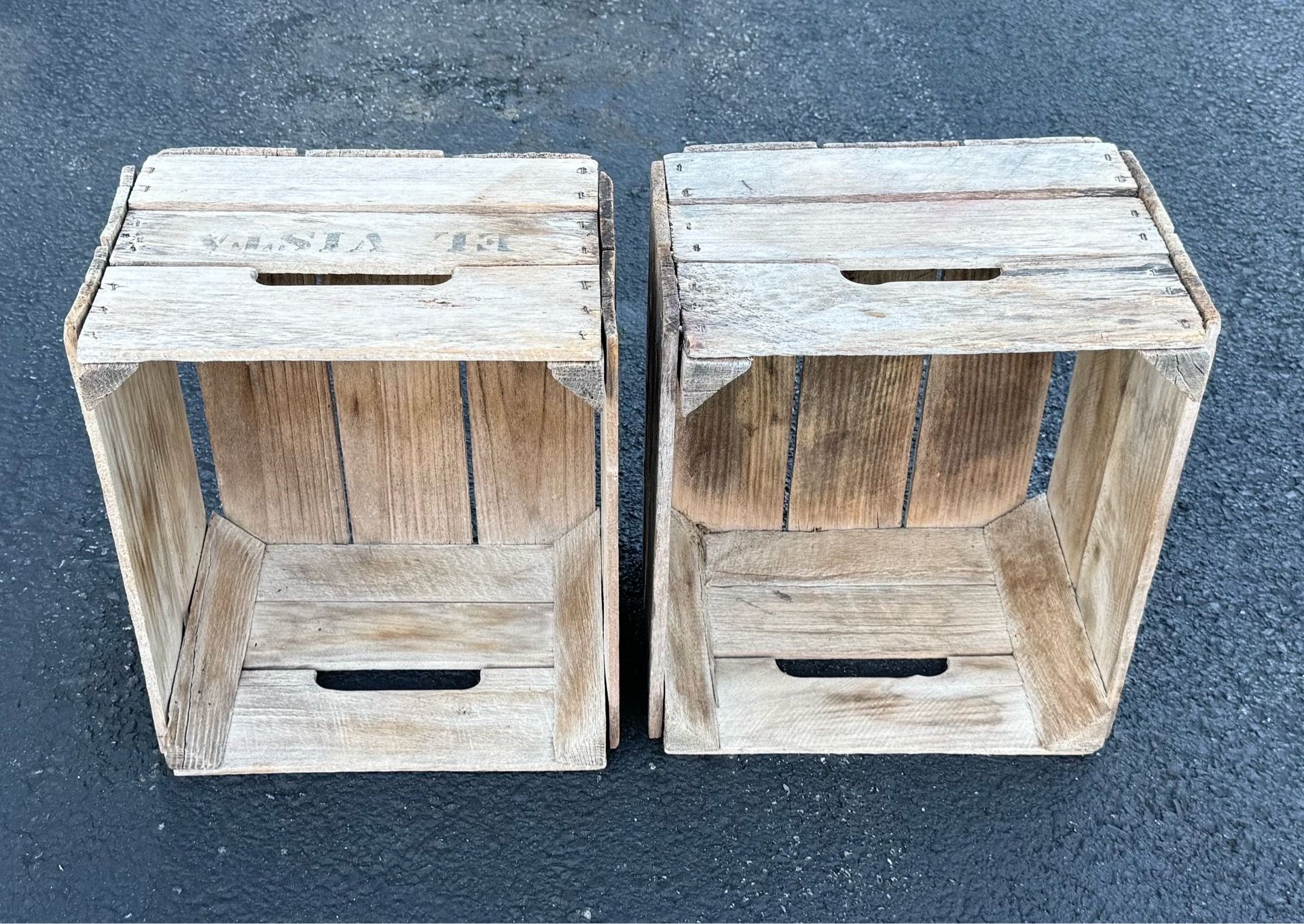 Vintage Wooden Crates