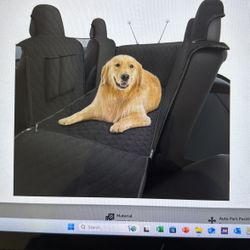Dog Seat Cover 