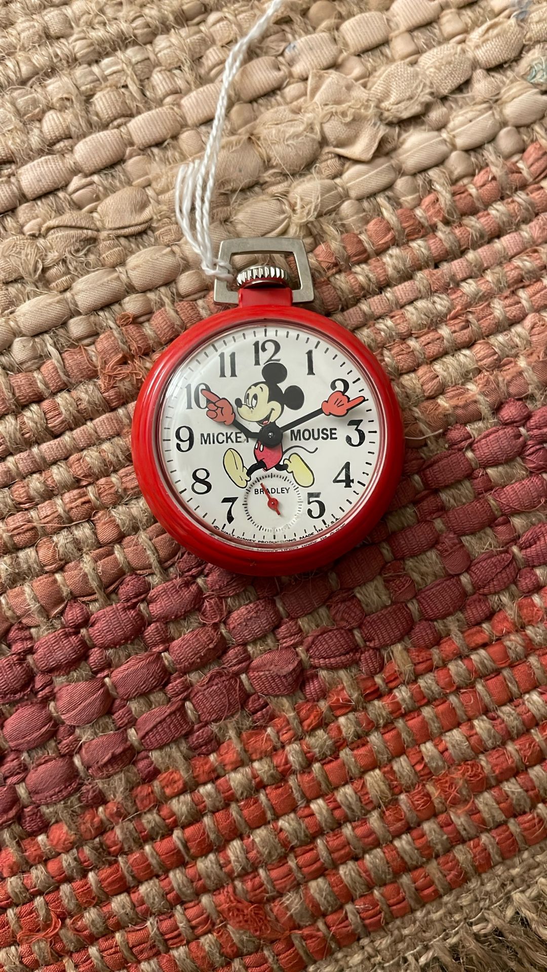 Vintage Mickey Mouse Pocket Watch